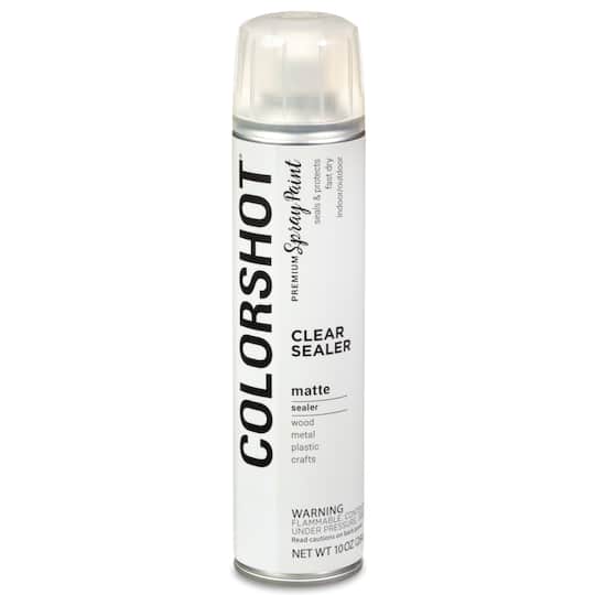 COLORSHOT® Clear Sealer Matte Spray Paint